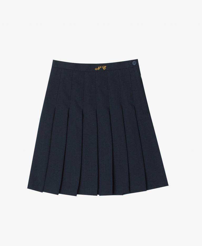 North Chadderton Navy Pleated Skirt ZUTTI SCHOOLS